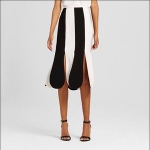 NWT Victoria Beckham for target midi skirt